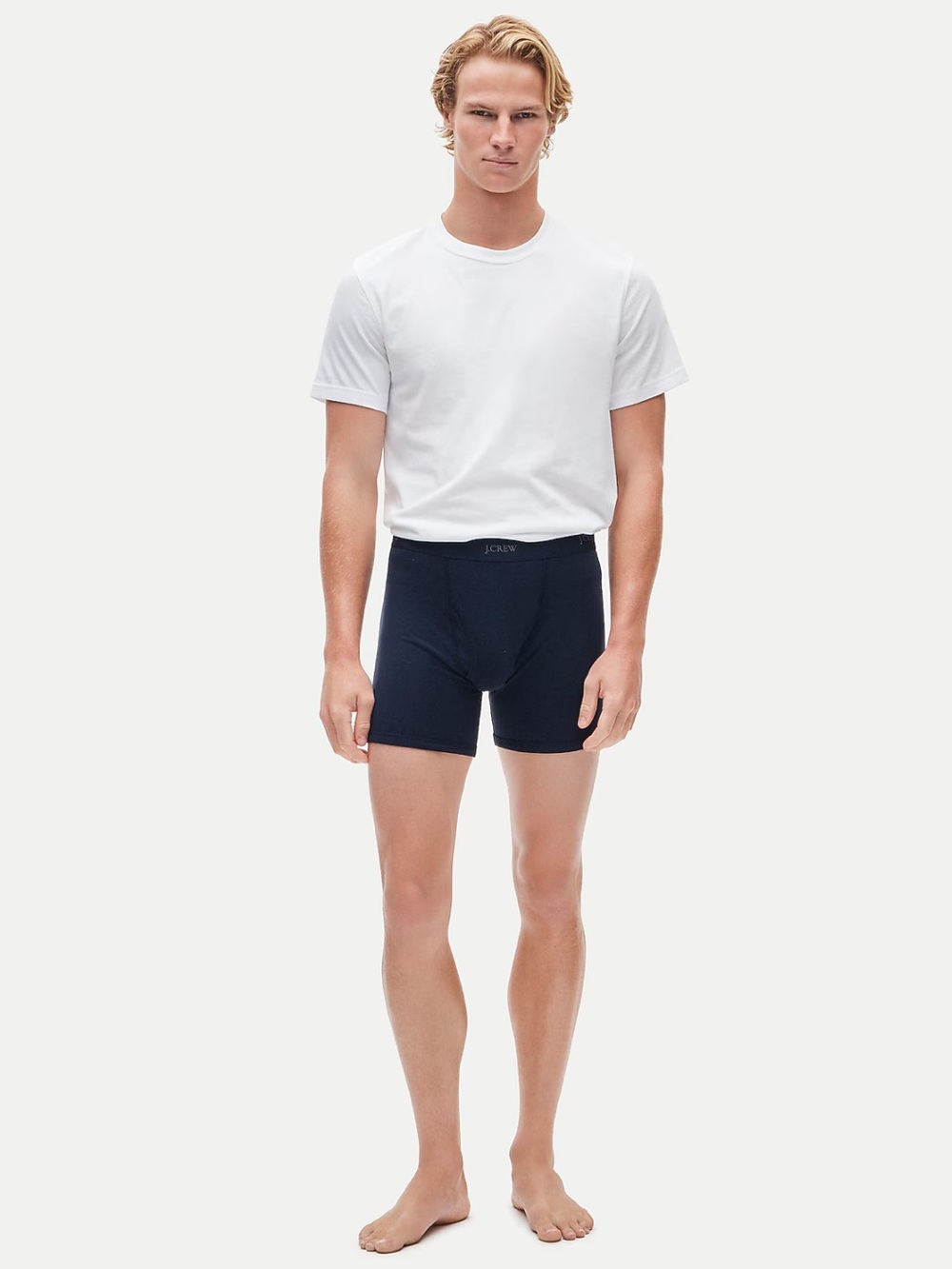 J. Crew Stretch 4" boxer briefs - Navy
